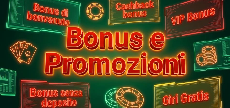 Bonus e Promozioni